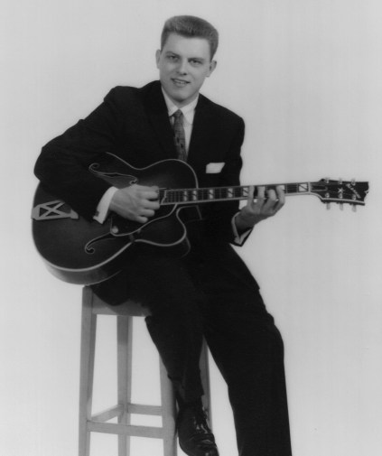 Ron Photo with guitar 1958